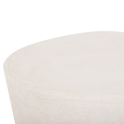 Tavolinë për kafe Santorini 54x61x40,5Hcm (HM18053), bardhë