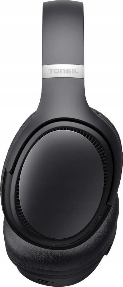 Kufje pa tela Tonsil R35BT, Bluetooth 5.3, 55 orë, të zeza