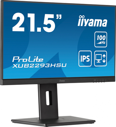 Monitor Iiyama ProLite XUB2293HSU-B6, 21.5", Full HD IPS, i zi