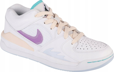 Atlete Nike Air Jordan Stadium 90 W FV3624-151, lëkurë natyrale, për femra, të bardha