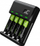 Karikues USB Green Cell GC VitalCharger, 4x bateri AAA / HR03 800mAh