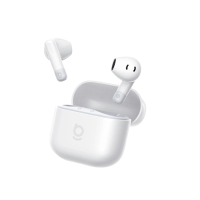 Kufje pa tela Baseus Bass BS2 Lite, Bluetooth 6.0, AI ENC, të bardha