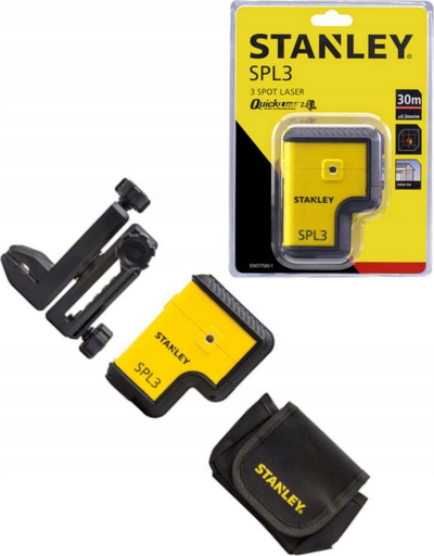 Lazer pikash Stanley SPL3 STHT77503-1, 3 pika, 35 m, i verdhë