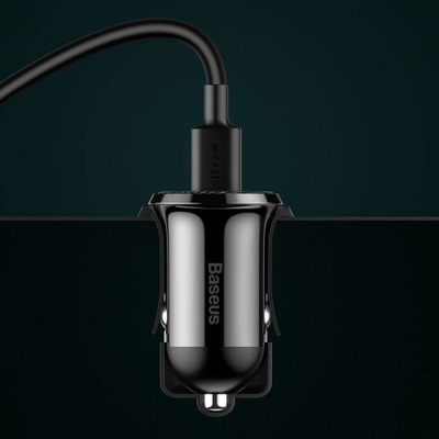 Karikues makine Baseus Grain Pro 2xUSB 4.8A CCALLP-01, i zi