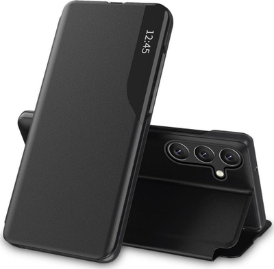Futrollë telefoni Tech-Protect Smart View, Galaxy A35 5G, kapak me dritare, e zezë