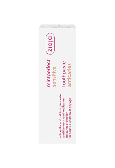 Pastë për dhëmbë Ziaja Sensitive, 75 ml