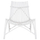 Karrige kopshti Cellion 76x72x83Hcm (HM9812.03), bardhë
