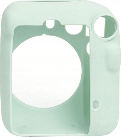 Këllëf silikoni LoveInstant për Fujifilm Instax Mini 12, mbrojtës, jeshil