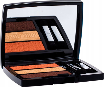 Paletë hijesh Dior 3 Couleurs Tri(O)Blique, Limited Edition 653 Coral Canvas, korale