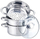 Сет тенџере на пареа Maestro MR-2900-18, 2L, 18cm, инокс сребрена