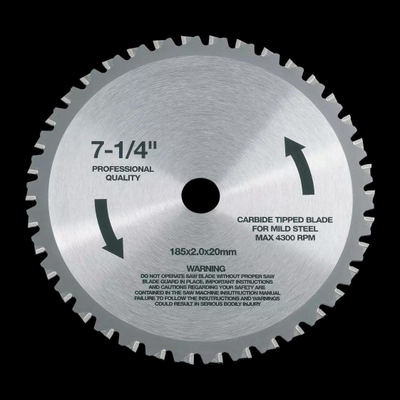 Fletë sharre rrethore Flex 312304, 185mm, karbid, metalike