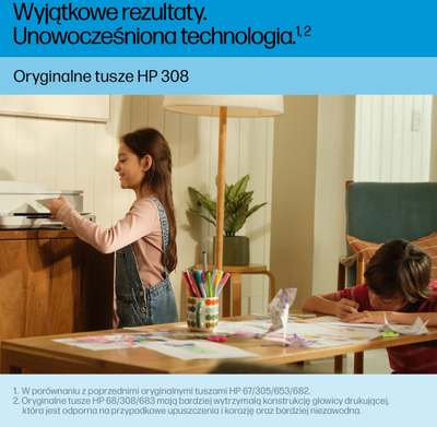 Kертриџ боја HP 308, оригинален, црна
