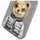 Mbulesë telefoni Nimmy Cool&amp;Cute 2.0 Bear për iPhone 15 Pro 6.1", silikoni, gri