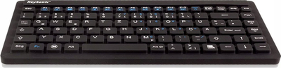 Tastierë industriale KeySonic KSK-3230IN, USB, layout gjerman QWERTZ, e zezë