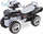 Motor lodër pa pedale Toyz Mini Raptor, me 4 rrota, me muzikë, gri e zezë