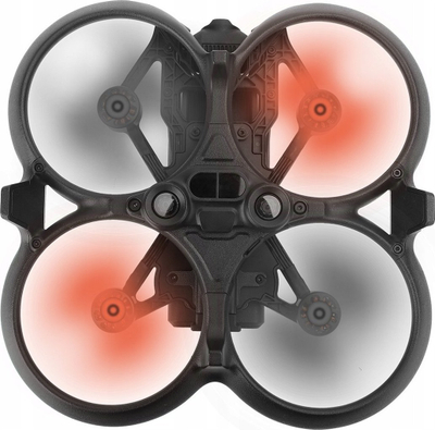 Helika droni Sunnylife për DJI Avata, set 4 copë, me vida dhe kaçavidë, të kuqe