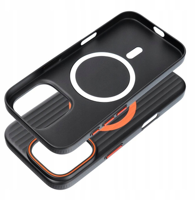 Futrollë Simply Case për iPhone 13 Pro, MagSafe, Titan e zezë