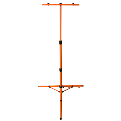 Stativ tripod për llamba halogjene Richmann C5999, 152 cm, rrotullim 360°, portokalli