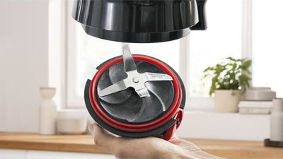 Blender Bosch MMB6174S, 1200W, enë xhami rezistente ndaj nxehtësisë, gri