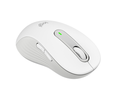 Maus Logitech Signature M650 L, RF Wireless + Bluetooth, i bardhë