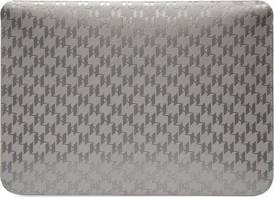 Hollëse laptopi Karl Lagerfeld Saffiano Monogram Choupette KL, deri 14", lëkurë sintetike, e zezë