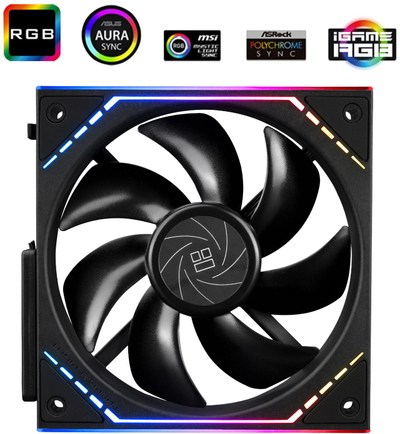 Ventilatorë PC Thermalright TL-M12Q X3, 120mm, 2000RPM, ARGB