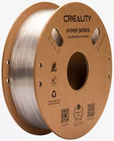 Filament 3D Creality Hyper PETG, 1.75mm, 1000g, i bardhë