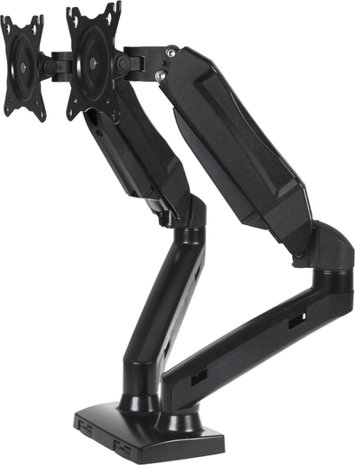 Mbajtëse Maclean për dy monitorë 13 "- 27" (MC-861),e zezë