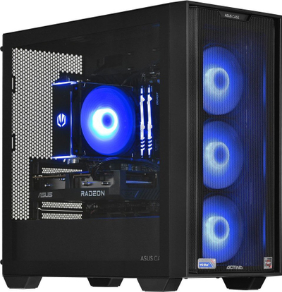 PC desktop gaming Actina Ryzen 5 3600, 16GB RAM, 1TB HDD, i zi