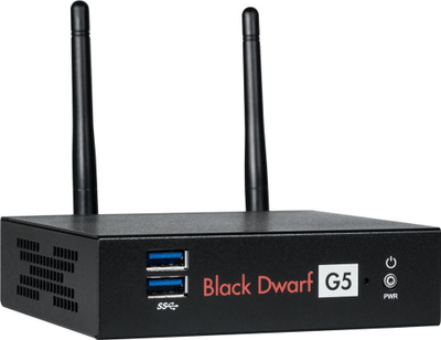 Firewall хардвер Securepoint Black Dwarf VPN as a Service 1.8, Wi‑Fi dual band, за 10 корисници, црн