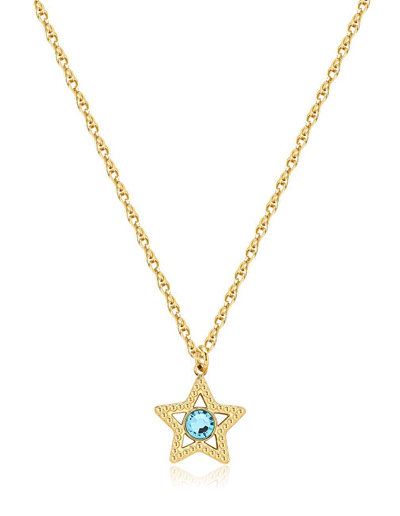 Qafore për femra S'Agapõ Star Lucky Light SKT38, 45 cm, e artë