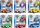 Lodër makinë Paw Patrol True Metal Big Trucks Chase, die-cast metal, për kalamaj, blu