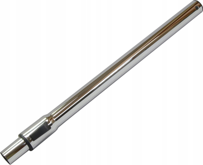 Tub teleskopik për fshesë me korent, 32mm, 56-94cm, metalik ngjyrë argjendi