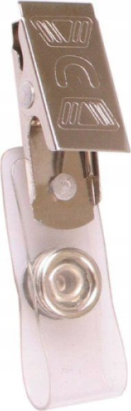 Kapëse ID badge Centrum 82076 82077, set 10 copë, plastikë transparente