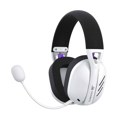Kufje gaming Havit Gamenote Fuxi H3, wireless 2.4G, me mikrofon, ngjyrë e bardhë