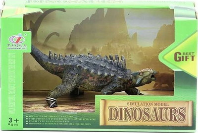 Figurë dinosauri Adar Stegosaurus, 16cm, në kuti, shumëngjyrëshe
