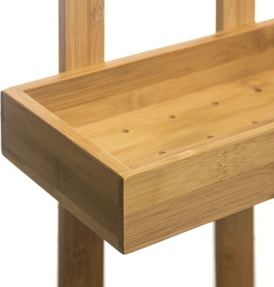 Raft dushi varëse 5five LITTLE CABINET, 2 kate, bambu, kafe