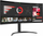 Monitor LG 34WR55QC B, 34", panoramik, i lakuar, i zi