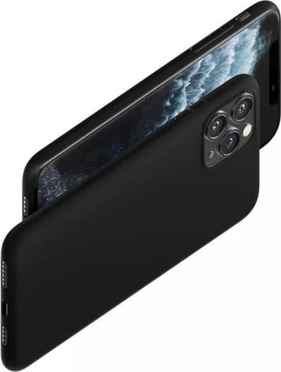 Mbështjellës telefoni 3mk Matt Case për Oppo Reno 12 F, TPU, i zi