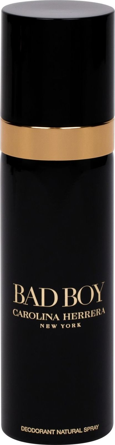 Deodorant sprej Carolina Herrera Bad Boy, 100ml, për burra, i zi