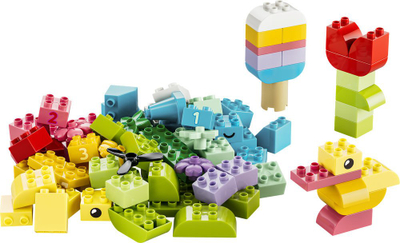 Lodra LEGO Duplo Classic Kutia ime e parë krijuese me ngjyra 10479, 80 pjesë