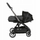 Dyshek karroce Chicco One4Ever, për bebe 0–6 muajsh, 100% poliester, gri