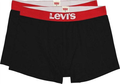 Bokse për burra Levi's 37149-0272, set me 2 copë, pambuk, të zeza