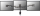 Mbajtëse Equip, për 3 monitorë, 13 "- 27"