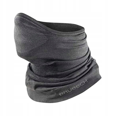 Термоактивна балаклава Brubeck M Pro, волна Merino, унисекс L XL, црна