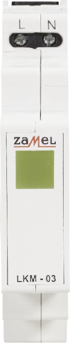 Indikator tensioni Zamel LKM-03-30, 230V, LED, i verdhë