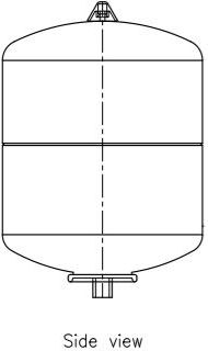 Enë zgjerimi REFLEX S-18, 18L, 10 bar, gri e hapur