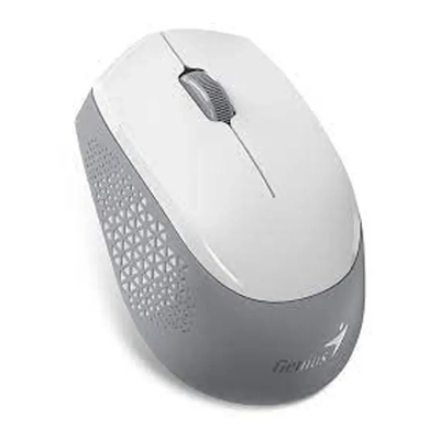 Maus Genius NX-8000S, Wireless+Bluetooth, 1200DPI, i bardhë