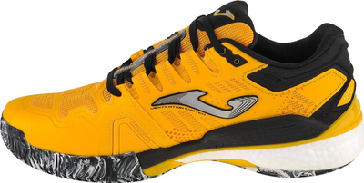 Këpucë padel Joma Slam Men 2128, me amortizim të fortë, najlon që merr frymë, portokalli me të zezë