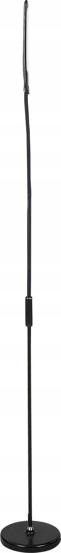 Lampë dyshemeje LED YANTIC, me dimer, metal, e zezë